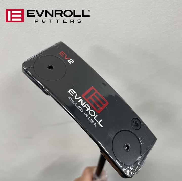 【新品・送料無料】イーブンロール EVNROLL EV2 Black パター 33インチ ev2b-sp-33rhtt