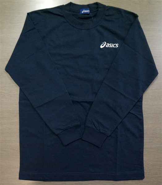 ASICS(アシックス) 綿60% 吸汗・速乾・長袖Tシャツ SSサイズ XA024N-50
