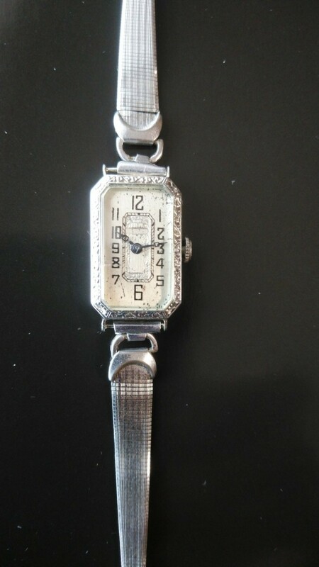 希少品　アンティーク　TUDOR　チュードル　18K本体　14Kブレス　　　手巻腕時計