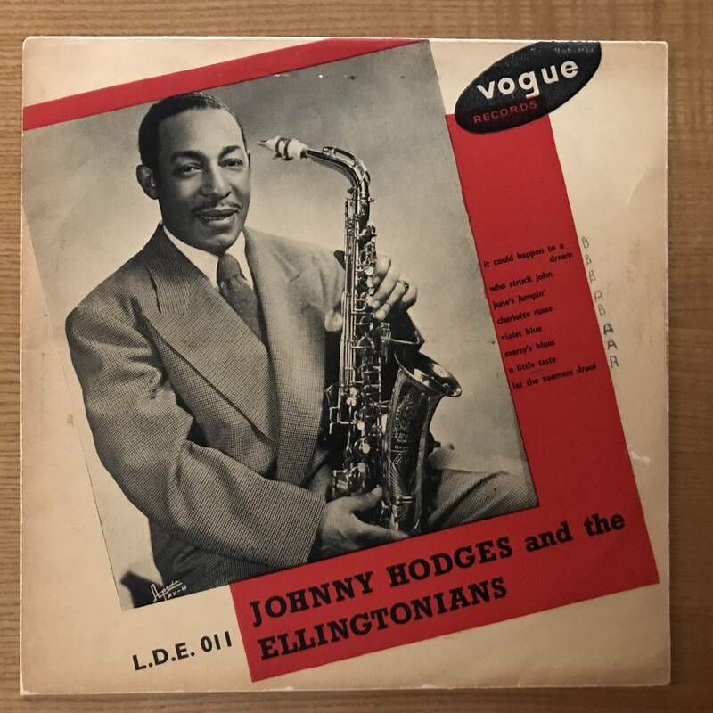 Johnny Hodges And The Ellingtonians Vogue盤
