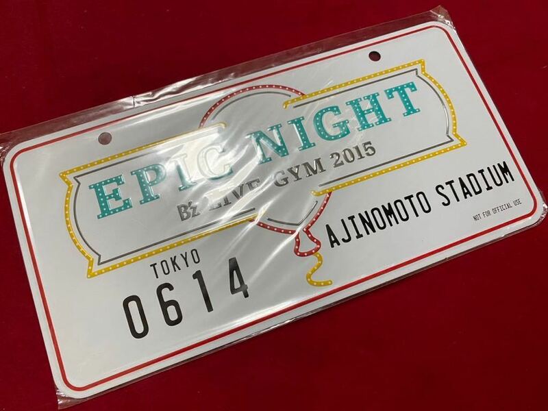 ☆ 新品未開封 超激レア B'z LIVE-GYM 2015 EPIC NIGHT メモリアルフレーム 6/14 味の素スタジアム ☆