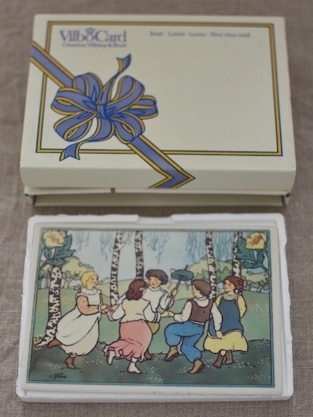 ビレロイ&ボッホ 陶板製ポストカード A (未使用品)