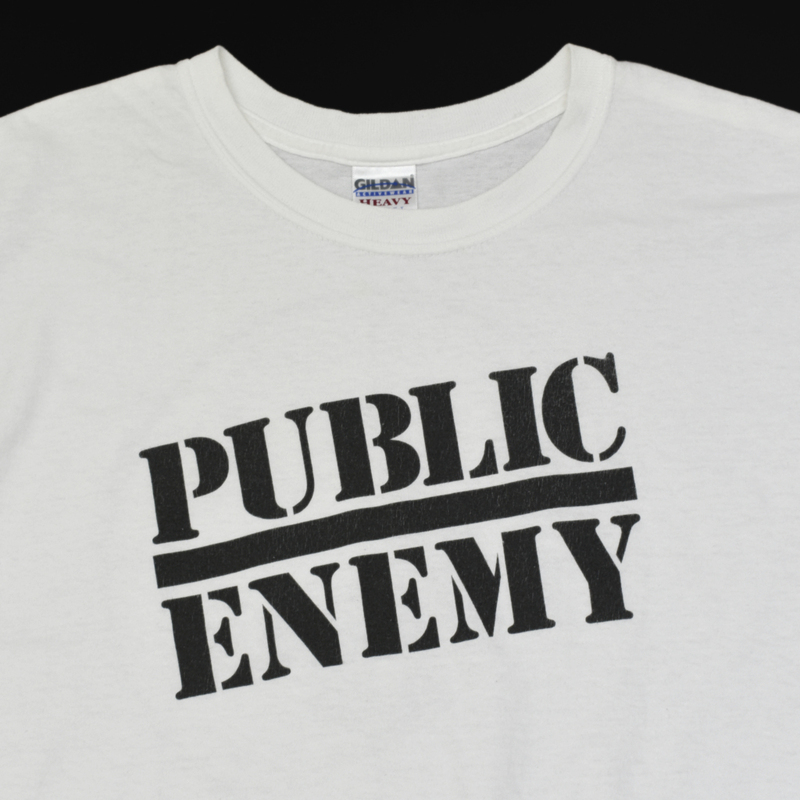 00s usa vintage PUBLIC ENEMY パブリックエネミー Tシャツ GILDANボディ size.L Y2K