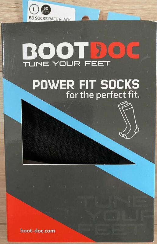 入手困難！ BOOT DOC SOCKS RACE PFI 50 POWER FIT SOCKS ブーツドック ソックス 薄手 Lサイズ 27-28cm 新品