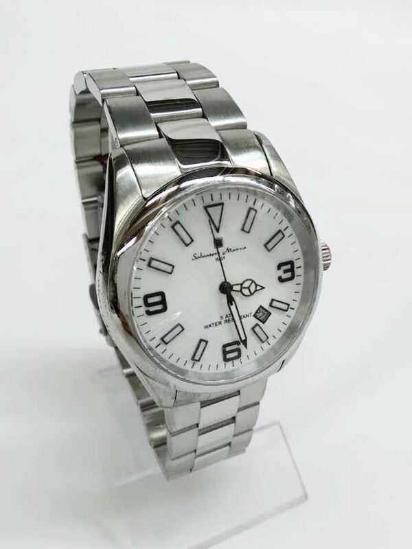 新品 未使用 サルバトーレ・マーラ 腕時計 SM-15118-2 メンズ クォーツ 稼働品　№4