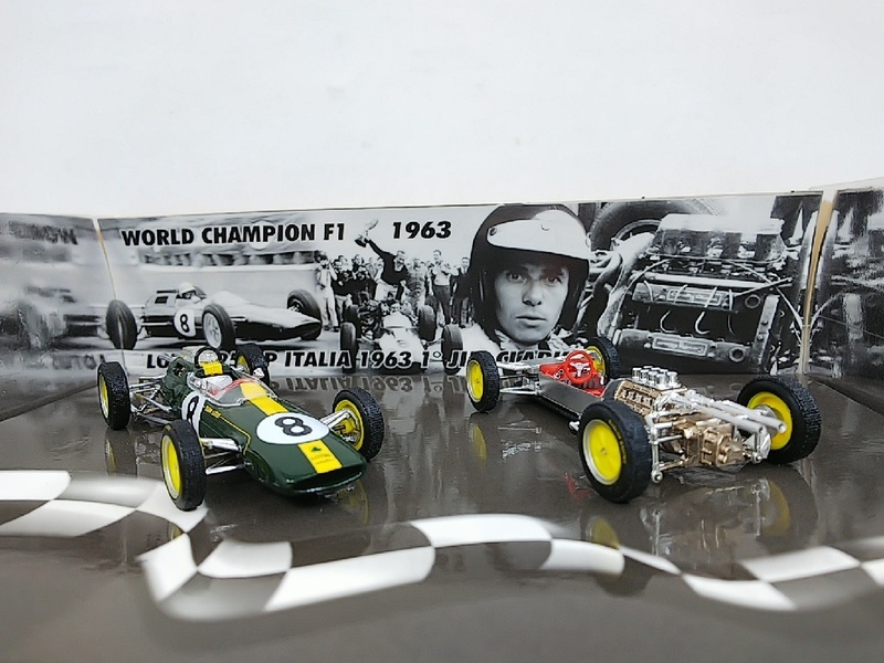 ■ BRUMMブルム 1/43 A005 Lotus 25 G.P. Italia telaio 1964 Jim Clark ロータス ジム・クラーク レーシングミニカー