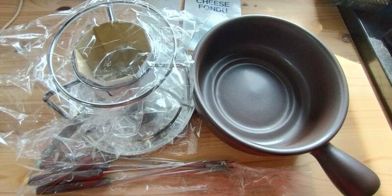 美濃焼　チーズフォンデュ　（チロル）鍋　有限会社　星野器物　調理器具　未使用 即決　片手鍋　長期保管品