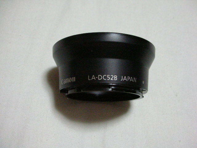 ◆中古品 CANON キヤノン 純正 コンバージョンレンズアダプタ LA-DC52B◆