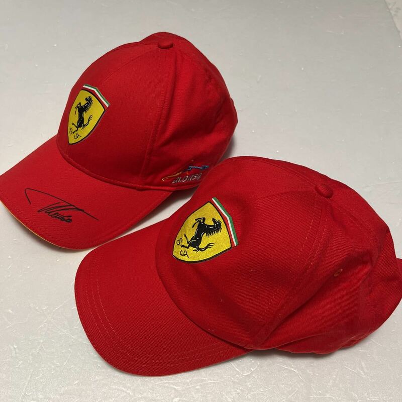 フェラーリ　Ferrari 帽子 キャップ キャップ帽子 2点セット