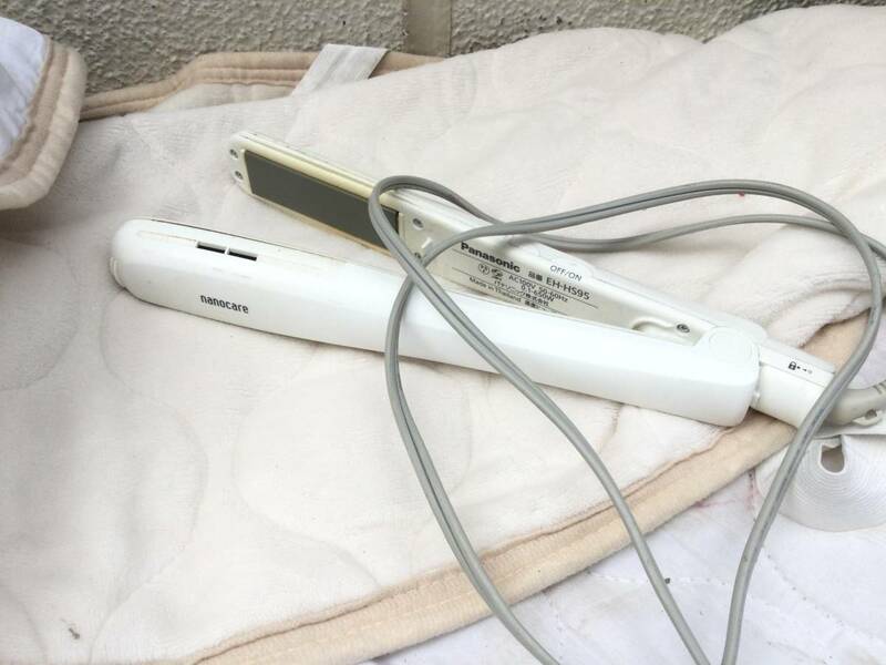 Panasonic ヘアアイロン　EHーHS95 nanocare