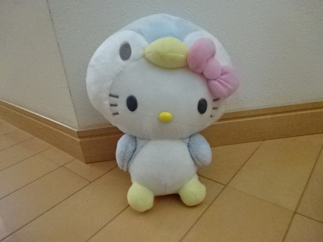 HELLO KITTY ハローキティ キティちゃん ぬいぐるみ サンリオ ペンギン 2012年製