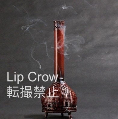 新作人気美品 トレロ 竹細工 工芸品 香炉 手作り 置物 茶道具線香立て 竹工芸