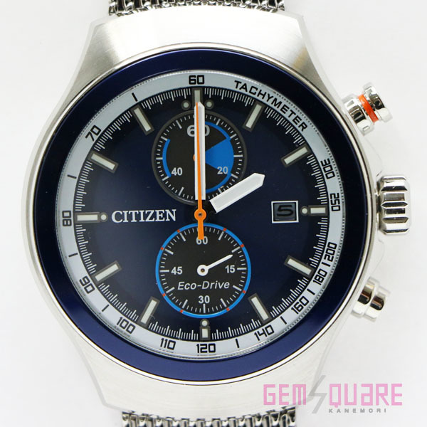 【値下げ交渉可】CITIZEN シチズン メトロポリタン クロノ 腕時計 ソーラー 未使用品 CA7011-83L【質屋出店】