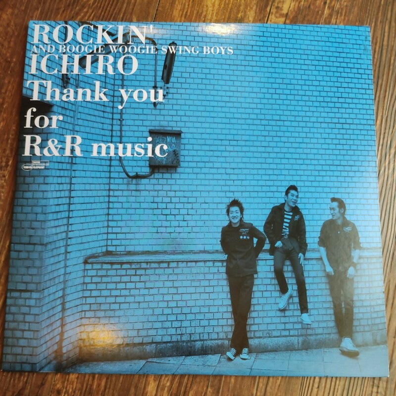 LPレコード ROCKIN' ICHIRO AND BOOGIE WOOGIE SWING BOYS/Thank You R&R Music★ ロッキンイチロー　ネオロカビリー 限定カラーレコード