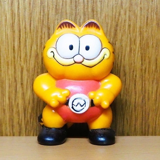 ガーフィールド　フィギュア　PVC　レスリング　スポーツ　Garfield 　アメトイ　アメリカ　キャラクター　ネコ