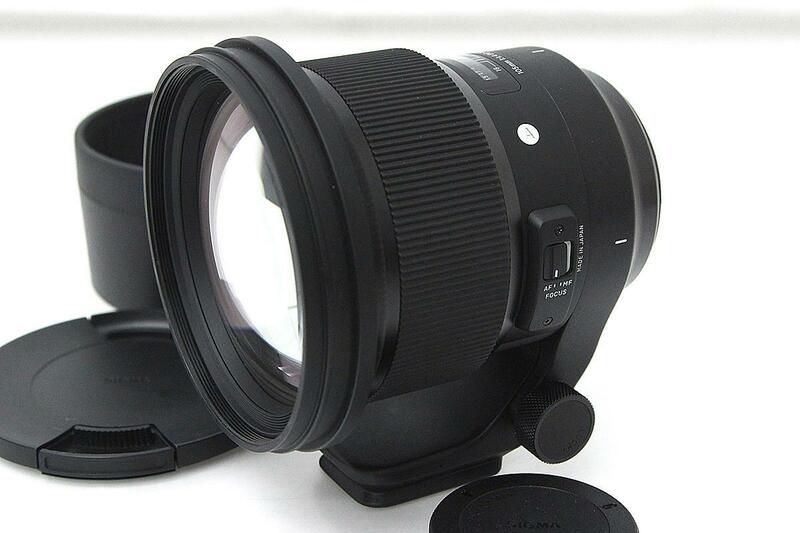 美品｜シグマ 105mm F1.4 DG HSM ニコンFマウント用 γH3116-2M1B