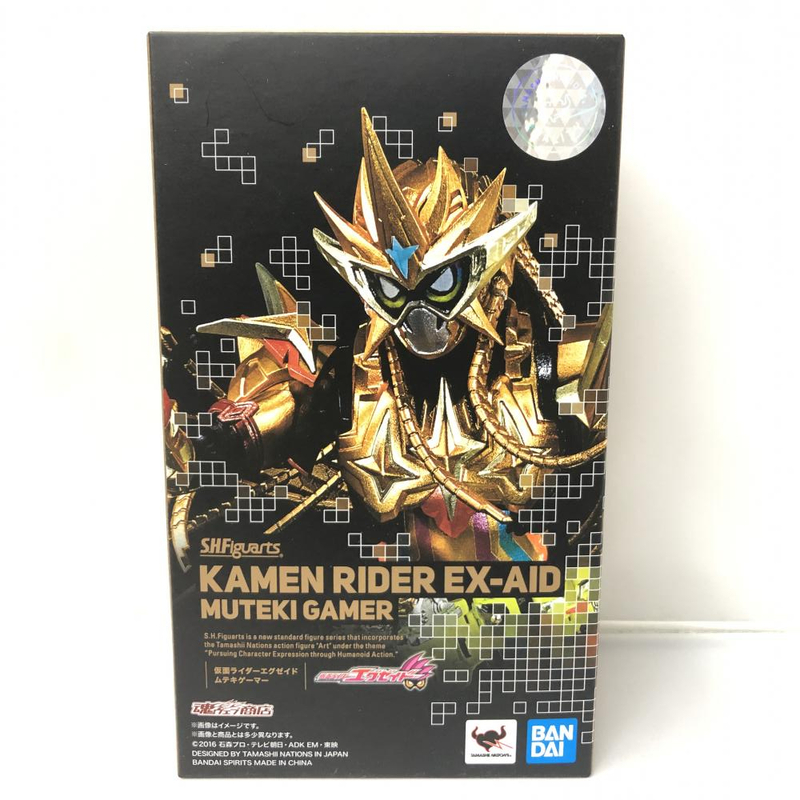 【中古】開封品 バンダイ S.H.Figuarts 仮面ライダーエグゼイド ムテキゲーマー 仮面ライダーエグゼイド 魂ウェブ商店限定 [240015228748]