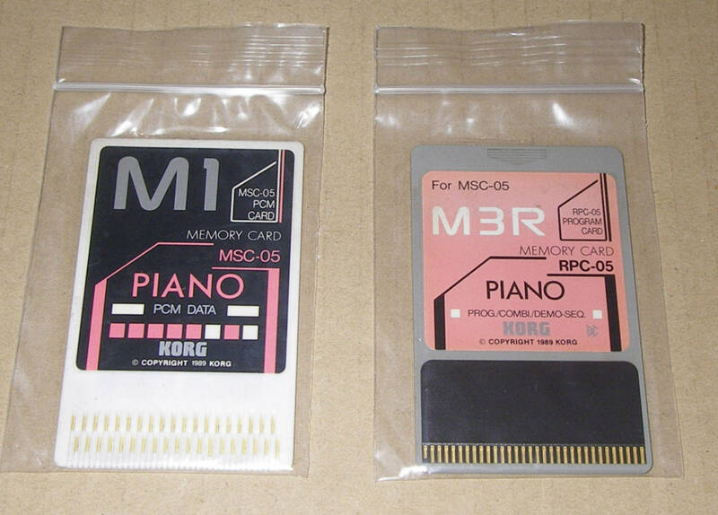 ★KORG M3R PIANO RPC-05 MSC-05 SET★OK!!★MADE in JAPAN★