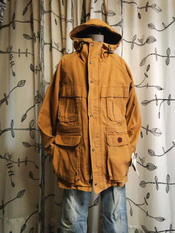 90's デッドストック ウールリッチ WoolRich ブラックパウダー マウンテンパーカー Made in U.S.A ダック+ブランケット 送料込