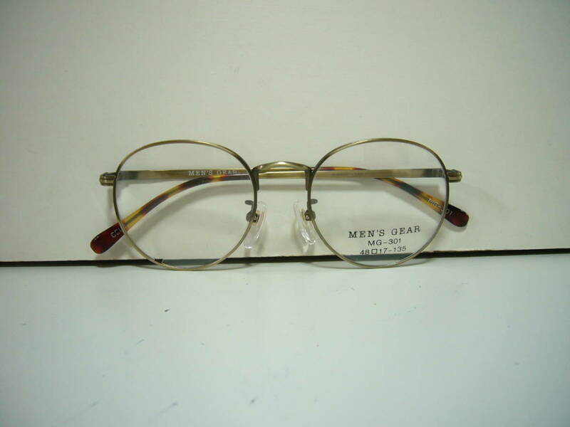 ★未使用 MENS GEAR MG-301 フレーム 眼鏡 サングラス