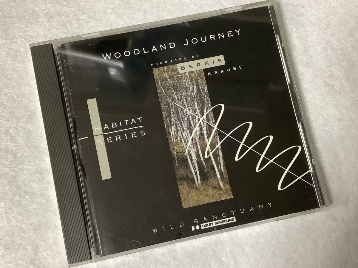 【ヒーリングCD】 PRODUCED BY BERNIE 『WOODLAND JOURNEY』 HABITAT SERIES ◇コマツグミ、キツツキ 他 OCD-11001/CD-16488