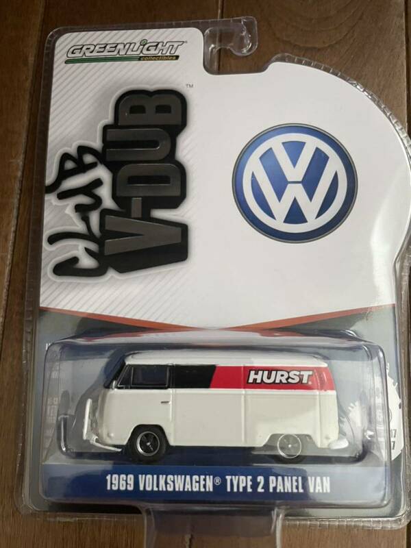 greenlight グリーンライト club v dub 1969 VOLKSWAGEN TYPE 2 ガルフ ワーゲンバス hurst ハースト シフトノブ シフター グリルガード