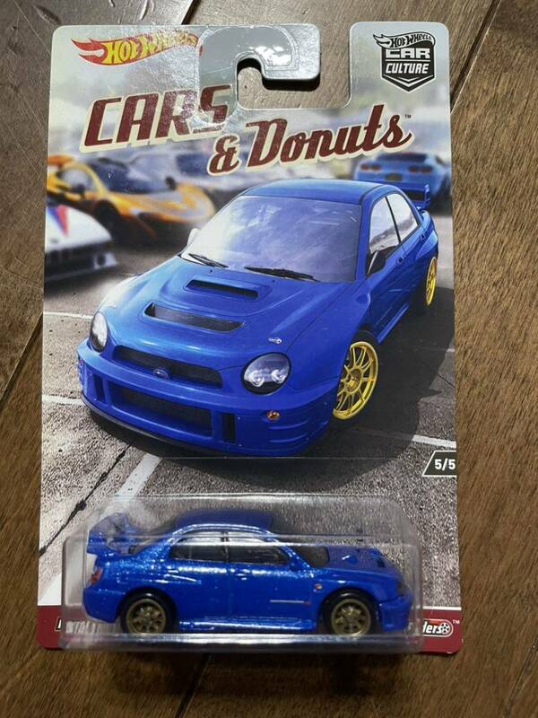 送料込 ホットウィール CARS ＆ DONUTS SUBARU IMPREZA WRX スバル インプレッサ ドーナッツ hotwheels