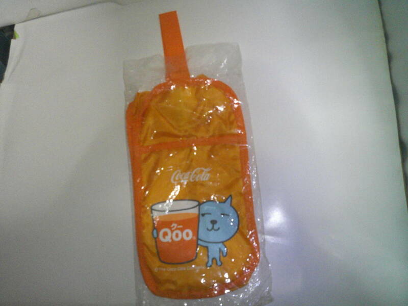 D コカ・コーラ Qoo オレンジ アクティブポーチ 約25×約13×約13cm ポリエステル ポーチ 未使用品