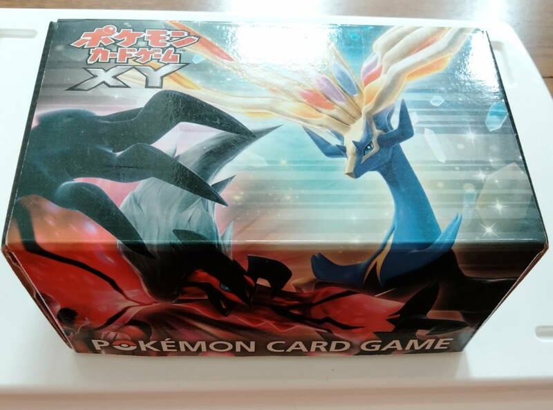 ポケモンカードゲームＸＹ　カードボックス　ゼルネアス　イベルタル　ボックスのみ　　Pokemon Card Japan　レア　RARE