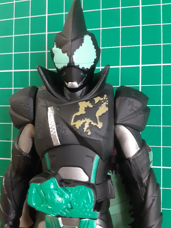 仮面ライダーエビル バットゲノム 仮面ライダーリバイス ライダーヒーローシリーズ05　バンダイ　ソフビ 