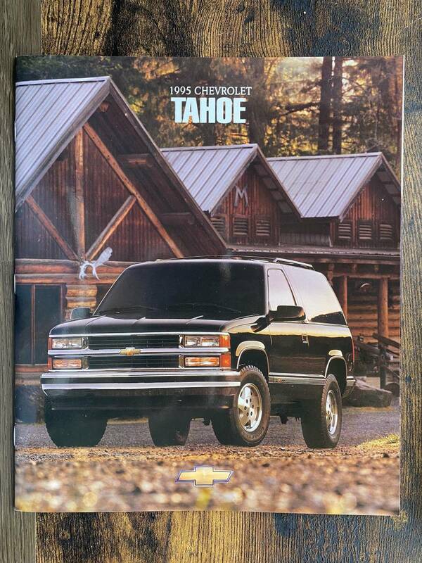 1998 Chevrolet Tahoe シボレー タホ カタログ / タホスポーツ アメ車 トラック