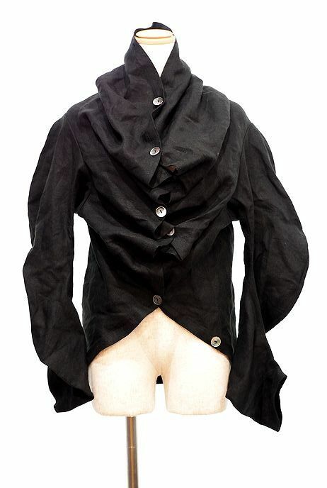 セレクトショップ NIPPON 円周率立体裁断変形リネンシャツ ジャケット ブラウス Vivienne Westwood COMME des GARCONS