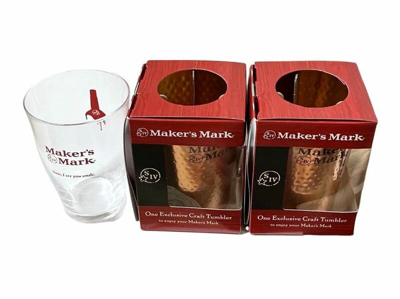 新品★即決★ Maker’s Mark メーカーズマーク タンブラー3個セット アルミ グラス セット