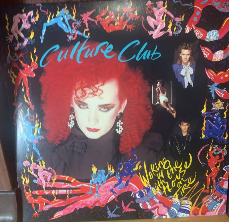 ★LP レコード CULTURE CLUB カルチャー クラブ WAKING UP WITH THE HOUSE ON FIRE ハウス オン ファイヤー