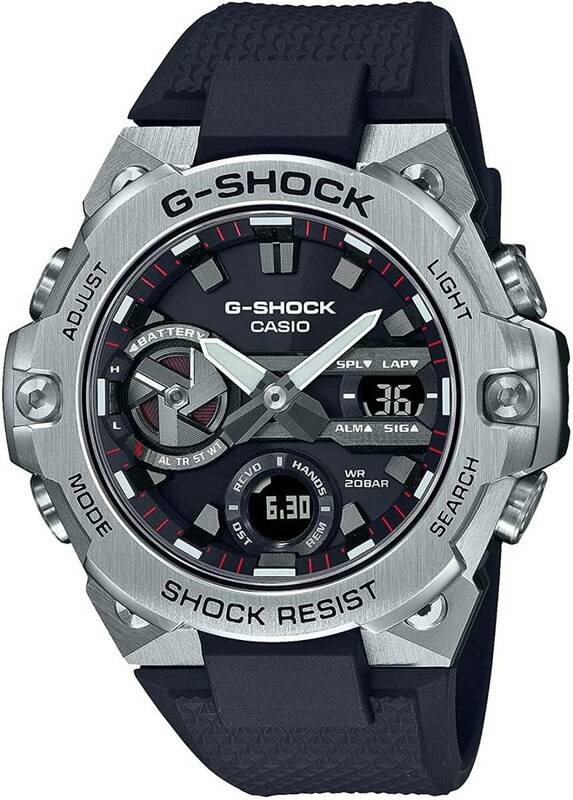 送料無料★国内正規品★新品・未使用★CASIO G-SHOCK G-STEEL スマートフォン リンク カーボンコアガード構造 GST-B400-1AJF 定価￥49,500