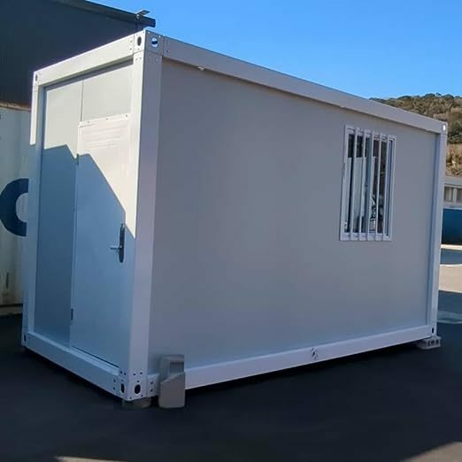 ユニットハウス 喫煙所 更衣所 事務所 車庫ガレージ 店舗 倉庫物置 連結可能 組み立て 2×4×2.8m オーダーメイド 