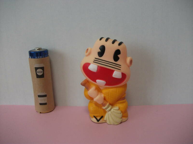 天才バカボン　フィギュア　人形　指人形　ゆび人形　レレレのおじさん　1995　JAPAN　キャラクター　ディスプレイ　コレクション オブジェ