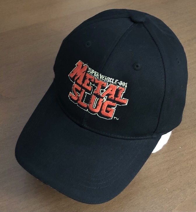 METAL SLUG キャップ 刺繍 CAP 黒 ニューエラ CAP メタスラ 帽子 SNK ゲーム NEOGEO 好きに も メタル スラッグ