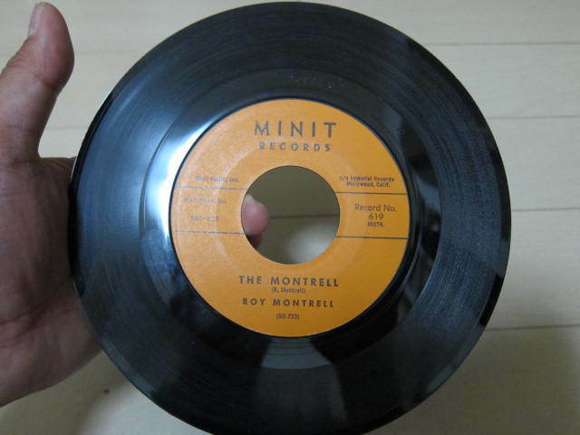 7 Roy Montrell / The montrell mudd EP シングル レコード ジャズ ロカビリー ロックンロール 1950's 1960's ロイモントレル