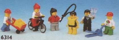 Lego6314人形セット（街シリーズ）1992年