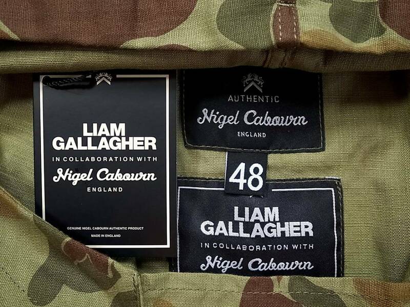 LIAM GALLAGHERリアムギャラガー × Nigel Cabournナイジェルケーボン ブリティッシュアーミースモック size48