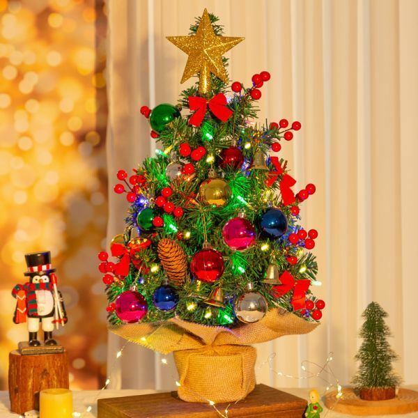 ミニクリスマスツリー　60cm 　コンパクトデスク トップ クリスマスツリー　SYS311　R513