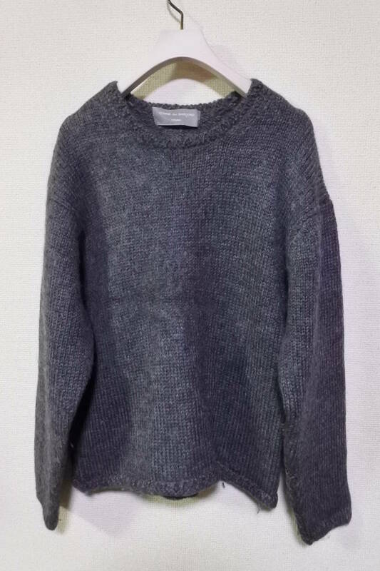 90's COMME des GARCONS HOMME Wool Knit Sweater AD1996 コムデギャルソンオム セーター 田中オム