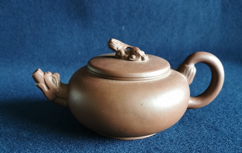 宜興窯 紫砂茶壷 在銘 煎茶道具 季益順製