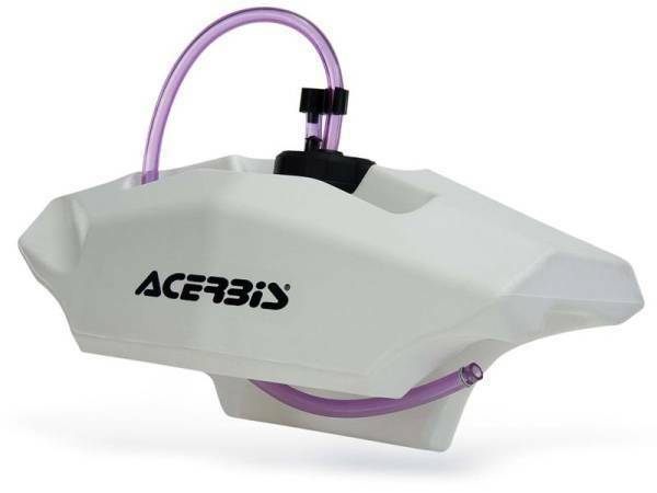 [ACERBIS] アチェルビス ハンドルバー補助タンク 2.1L - Front Auxiliary Fuel Tank - White - 0.6 Gal. #2300330002 CRF250RX/CRF450RX