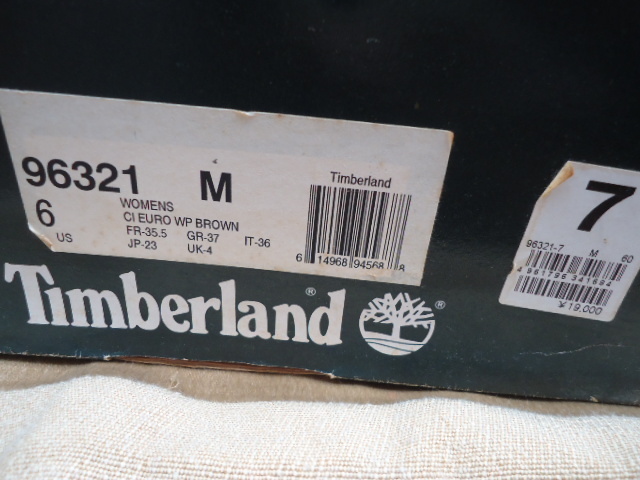 新品　ティンバーランド　本革シューズ　Timberland US6M JP23cm　　\19000 の半額以下　
