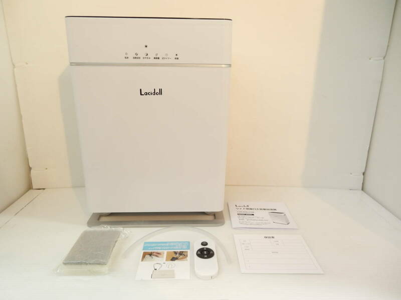 ZK0609a 展示品 未使用 Lacidoll LCDJSQ-2109 大容量超音波加湿器 卓上 床置き マイクロミスト リモコン 安全装置 おしゃれ カーテンミスト