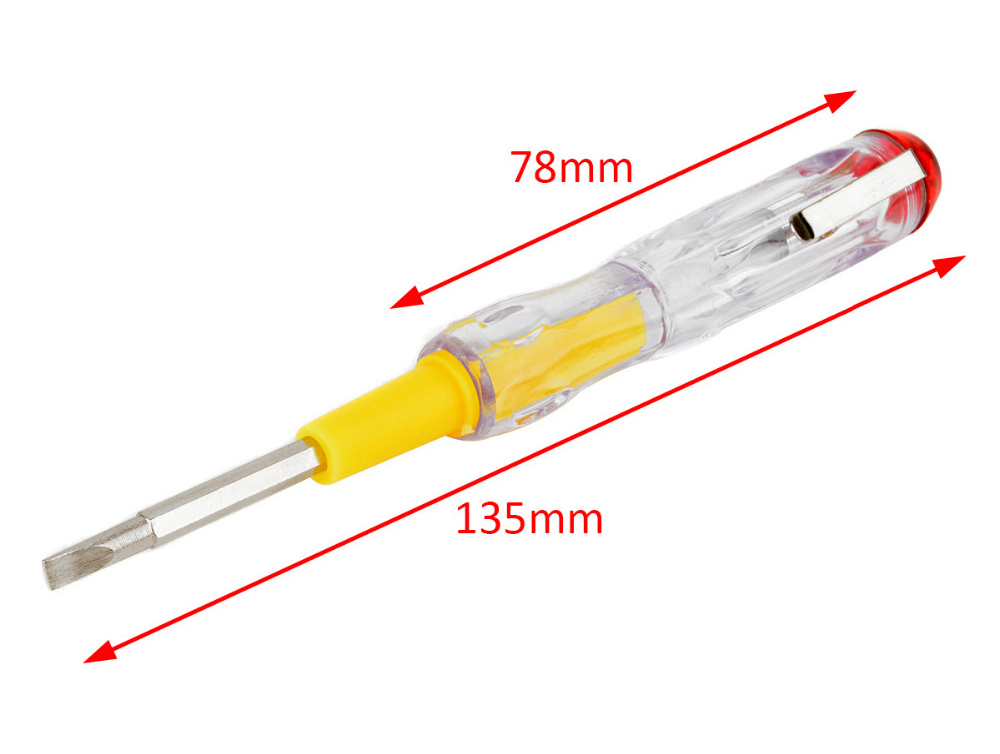 多機能ペン型の電圧計/ボルテージチェッカー 100-500V LED #1 新品未使用品