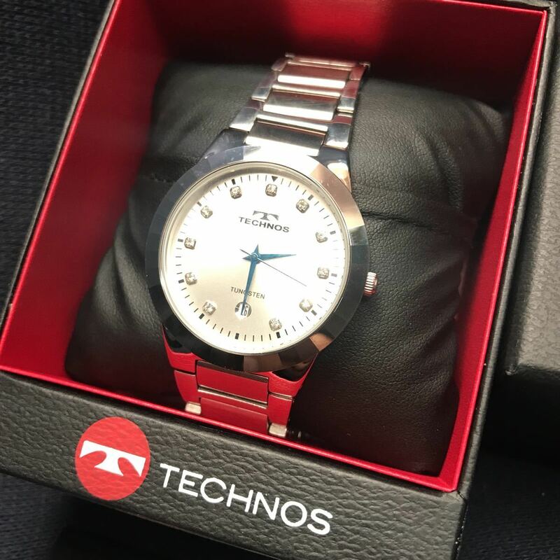 TECHNOS テクノス T9B10CS ○未使用品○美品 クォーツ ※バッテリー切れ