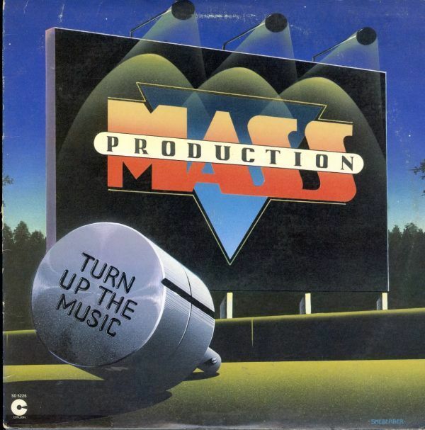 USオリジLP！Mass Production / Turn Up The Music 81年【Cotillion SD 5226】マス・プロダクション DJ Muro Diamond Chips 収録 ディスコ